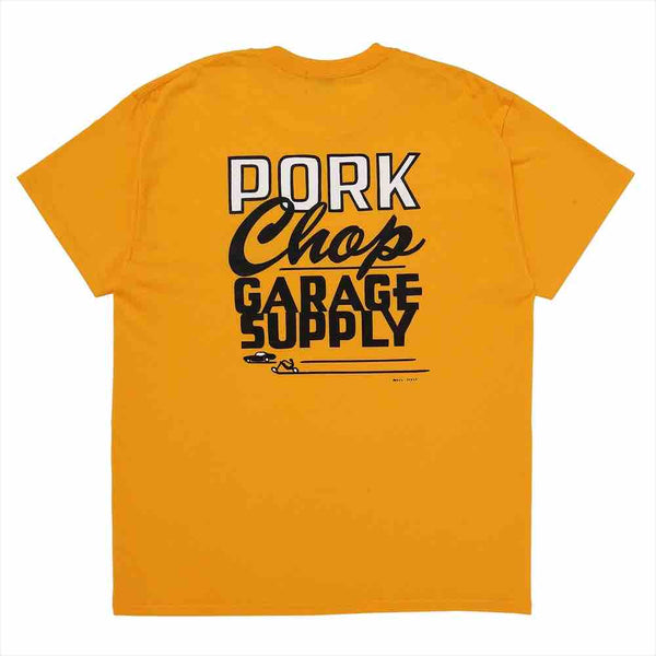 【PORKCHOP GARAGE SUPPLY|ポークチョップ ガレージ サプライ】MASA SCULP TEE B/マサスカルプ TEE B(GOLD) - STREAM【PORKCHOP GARAGE SUPPLY|ポークチョップ ガレージ サプライ】MASA SCULP TEE B/マサスカルプ TEE B(GOLD)STREAMM