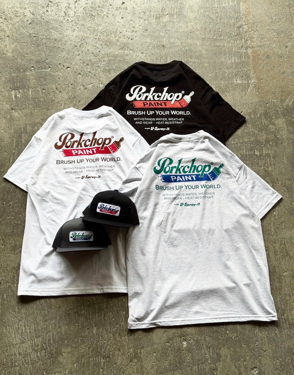PORKCHOP GARAGE SUPPLY
PCP LOGO TEE