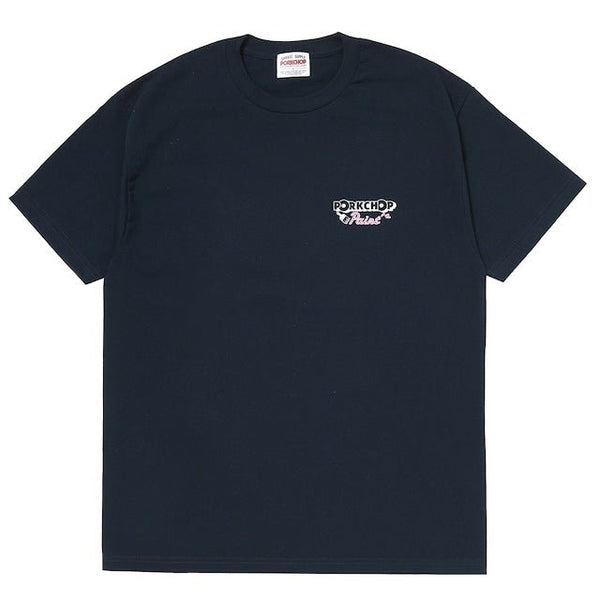 【PORKCHOP GARAGE SUPPLY|ポークチョップ ガレージ サプライ】PCP PORK TEE /PCPポークTEE(NAVY,CREAM,WHITE)