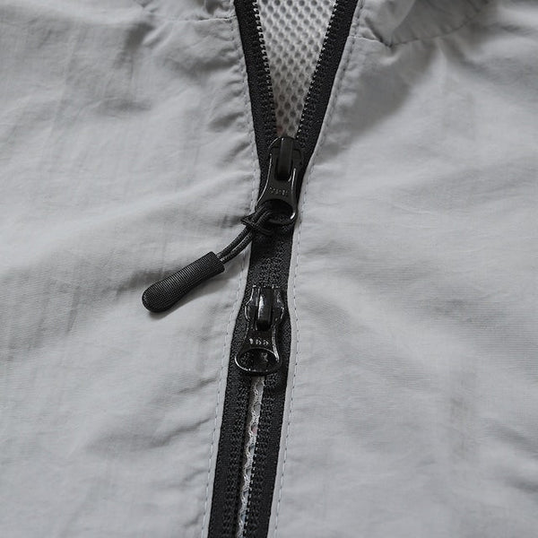 【PORKCHOP GARAGE SUPPLY|ポークチョップ ガレージ サプライ】PORK BACK NYLON JKT/ポークバックナイロンジャケット(BLACK,NAVY,GRAY) - STREAM【PORKCHOP GARAGE SUPPLY|ポークチョップ ガレージ サプライ】PORK BACK NYLON JKT/ポークバックナイロンジャケット(BLACK,NAVY,GRAY)STREAMGRAYM