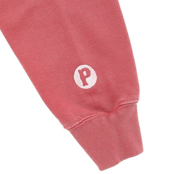 RUNNING LOGO HOODIE
CRIMSON RED