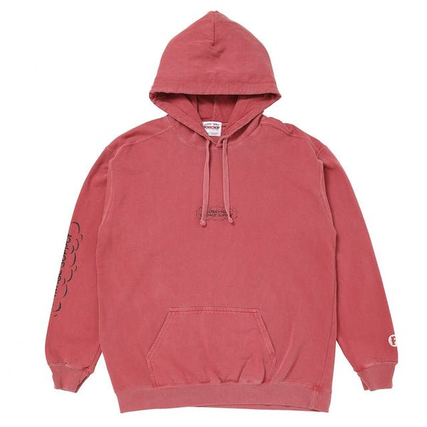 RUNNING LOGO HOODIE
CRIMSON RED