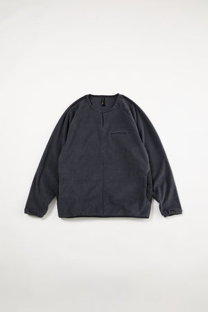 【RAJABROOKE|ラジャブルック】BERGUNA FLEECE PULLOVER(CEMENT , NAVY) 26FW 正規取扱店舗 公式オンライン通販 島根 松江 フリース 中間着シリーズ