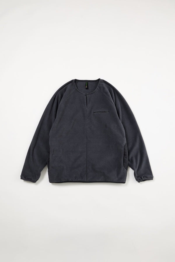 【RAJABROOKE|ラジャブルック】BERGUNA FLEECE PULLOVER(CEMENT , NAVY) 26FW 正規取扱店舗 公式オンライン通販 島根 松江 フリース 中間着シリーズ