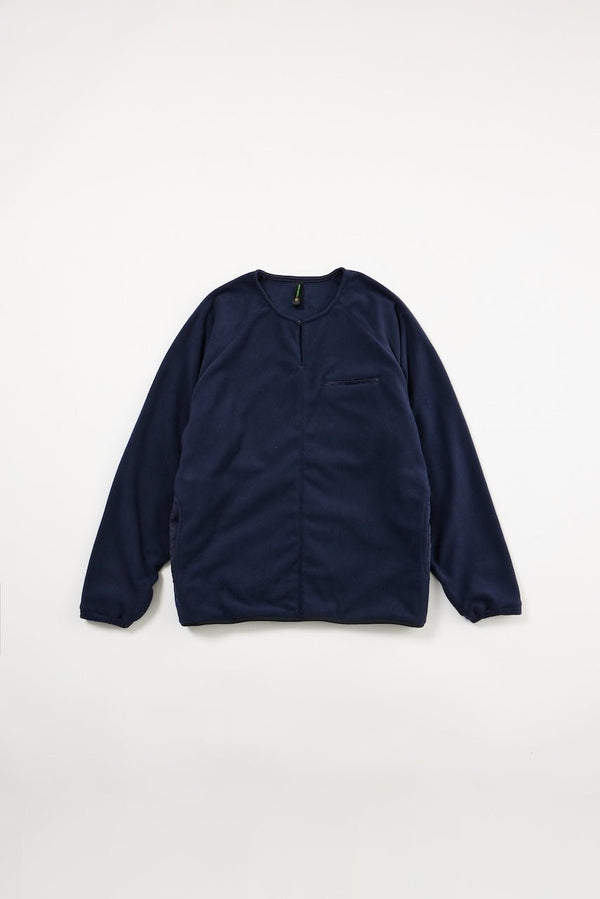【RAJABROOKE|ラジャブルック】BERGUNA FLEECE PULLOVER(CEMENT , NAVY) 26FW 正規取扱店舗 公式オンライン通販 島根 松江 フリース 中間着シリーズ