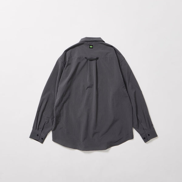 【RAJABROOKE|ラジャブルック】SPORTY SHIRT/スポーティーシャツ(CEMENT , LT.GRAY) - STREAM【RAJABROOKE|ラジャブルック】SPORTY SHIRT/スポーティーシャツ(CEMENT , LT.GRAY)STREAMCEMENTS