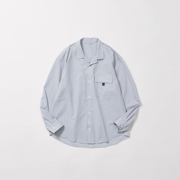 【RAJABROOKE|ラジャブルック】SPORTY SHIRT/スポーティーシャツ(CEMENT , LT.GRAY) - STREAM【RAJABROOKE|ラジャブルック】SPORTY SHIRT/スポーティーシャツ(CEMENT , LT.GRAY)STREAMLT.GRAYS