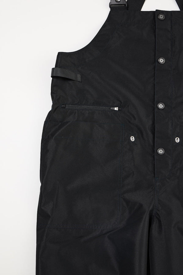 【RAJABROOKE|ラジャブルック】WATERPROOF OVERALL/ウォータープルーフ オーバーオール(BLACK) 正規取扱店舗 公式オンライン通販 島根 松江 防水