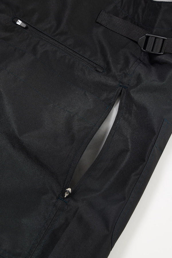 【RAJABROOKE|ラジャブルック】WATERPROOF OVERALL/ウォータープルーフ オーバーオール(BLACK) 正規取扱店舗 公式オンライン通販 島根 松江 防水