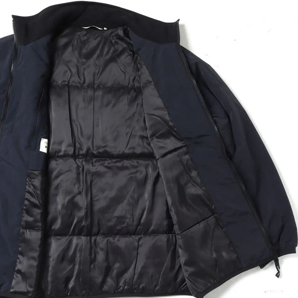 NYLON ZIP UP JACKET/ナイロンジップアップジャケット(BLACK)