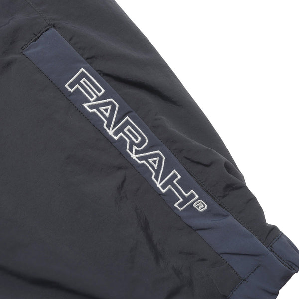 【FARAH|ファーラー】NYLON SWITCHING JOGGER PANTS/ナイロンスィッチングジョガーパンツ(BLACK)