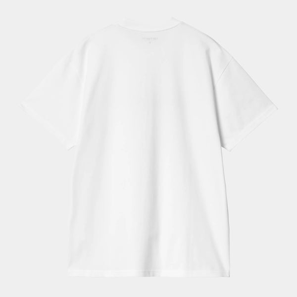 【CARHARTT WIP|カーハートWIP】S/S BUMPER T-SHIRT/S/SバンパーTシャツ(WHITE/BLACK)