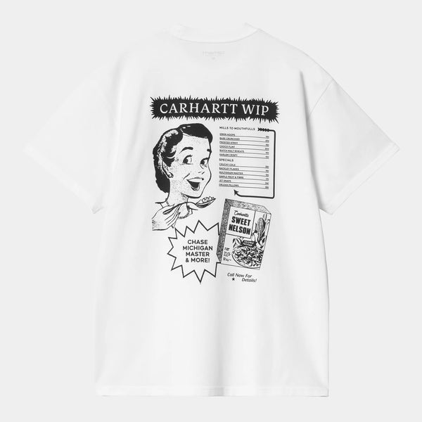 【CARHARTT WIP|カーハートWIP】S/S CATALOGUE T-SHIRT/S/SカタログTシャツ(WHITE/BLACK , FLEUR DE SEL/DESIRE , BLACK/BLUEBIRD)