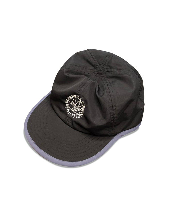 【SAYHELLO|セイハロー】 KONNICHIWA CAP/こんにちはキャップ(BLACK)
