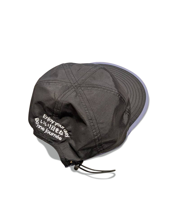 【SAYHELLO|セイハロー】 KONNICHIWA CAP/こんにちはキャップ(BLACK)