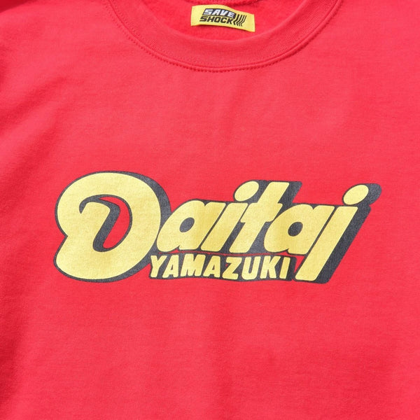 【SAVE SHOCK|セーブショック】DAITAI YAMAZUKI CREW/ダイタイヤマズキクルー(RED) - STREAM【SAVE SHOCK|セーブショック】DAITAI YAMAZUKI CREW/ダイタイヤマズキクルー(RED)STREAMREDM