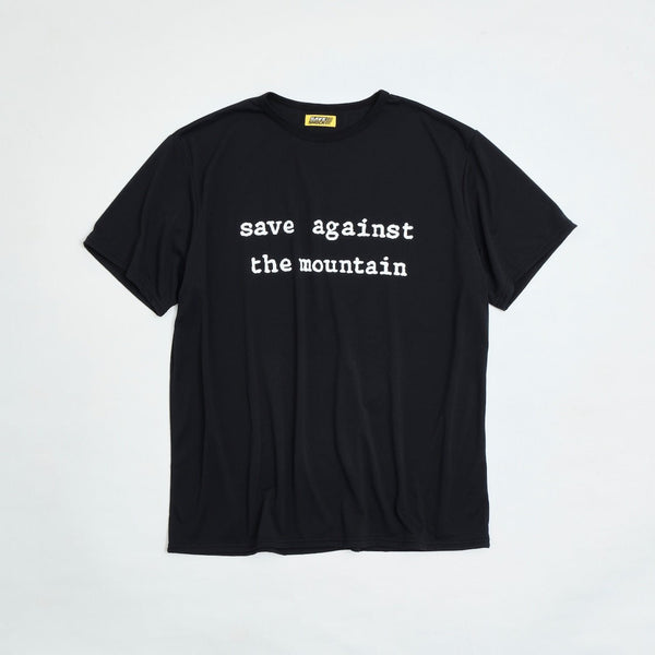 【SAVESHOCK|セーブショック】SATM TEE/SATM ティー(BLACK)
