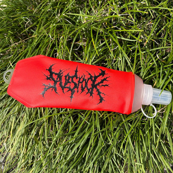 【SAVESHOCK|セーブショック】METALLIC LOGO SOFT FLASK(YELLOW , RED)正規取扱店舗 公式オンライン通販 島根 松江 26FW ランニング ソフトフラスク トレイルランニング 登山