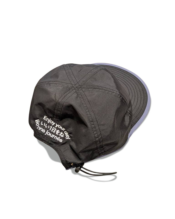 【SAYHELLO|セイハロー】 KONNICHIWA CAP/こんにちはキャップ(BLACK) - STREAM【SAYHELLO|セイハロー】 KONNICHIWA CAP/こんにちはキャップ(BLACK)STREAMONE SIZE