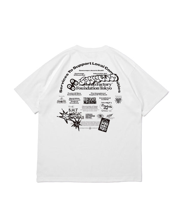 【SAYHELLO|セイハロー】PROBABIY TEE/プロバブリィティー(WHITE , BLACK) - STREAM【SAYHELLO|セイハロー】PROBABIY TEE/プロバブリィティー(WHITE , BLACK)STREAMWHITEM