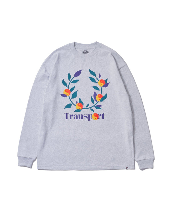 【SAYHELLO|セイハロー】TRANSPORT L/S TEE/トランスポートL/S ティー(ASH) - STREAM【SAYHELLO|セイハロー】TRANSPORT L/S TEE/トランスポートL/S ティー(ASH)STREAMS