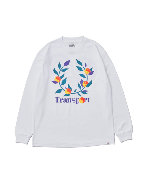 【SAYHELLO|セイハロー】TRANSPORT L/S TEE/トランスポートL/S ティー(WHITE) - STREAM【SAYHELLO|セイハロー】TRANSPORT L/S TEE/トランスポートL/S ティー(WHITE)STREAMS