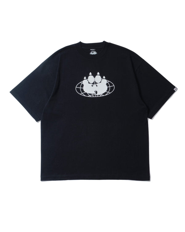 【SAYHELLO|セイハロー】WOOFIE CLAN S/S TEE/ウーフィクランS/Sティー(GOLD,BLACK) - STREAM【SAYHELLO|セイハロー】WOOFIE CLAN S/S TEE/ウーフィクランS/Sティー(GOLD,BLACK)STREAMBLACKM