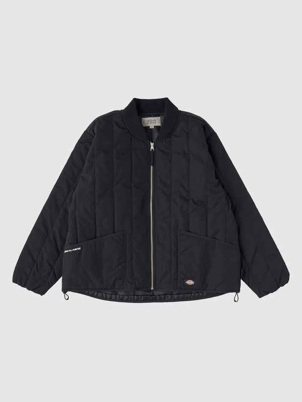 【SEDAN ALL - PURPOSE | セダンオールパーパス】DICKIES/QUILTED WORK JACKET/ディッキーズキルティングワークジャケット(OIL BLACK) - STREAM【SEDAN ALL - PURPOSE | セダンオールパーパス】DICKIES/QUILTED WORK JACKET/ディッキーズキルティングワークジャケット(OIL BLACK)STREAMM
