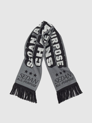 【SEDAN ALL - PURPOSE | セダンオールパーパス】FOOTBALL SCARF/フットボールスカーフ(GREY) - STREAM【SEDAN ALL - PURPOSE | セダンオールパーパス】FOOTBALL SCARF/フットボールスカーフ(GREY)STREAMONE SIZE