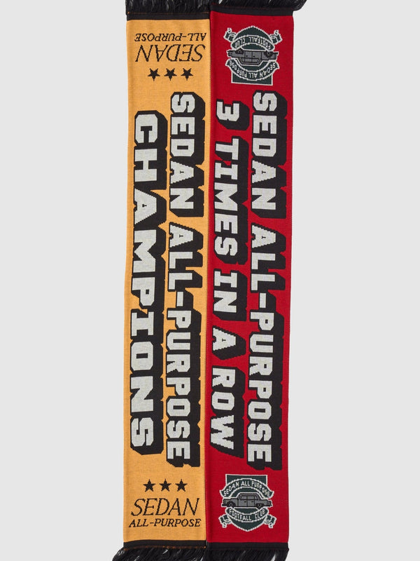 【SEDAN ALL - PURPOSE | セダンオールパーパス】FOOTBALL SCARF/フットボールスカーフ(YELLOW) - STREAM【SEDAN ALL - PURPOSE | セダンオールパーパス】FOOTBALL SCARF/フットボールスカーフ(YELLOW)STREAMONE SIZE