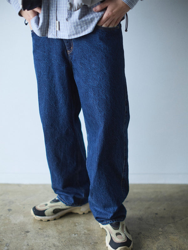 【SEDAN ALL - PURPOSE | セダンオールパーパス】OG LOGO CLASSIC FIT JEANS/オージーロゴクラシックフィットジーンズ(INDIGO) - STREAM【SEDAN ALL - PURPOSE | セダンオールパーパス】OG LOGO CLASSIC FIT JEANS/オージーロゴクラシックフィットジーンズ(INDIGO)STREAMM