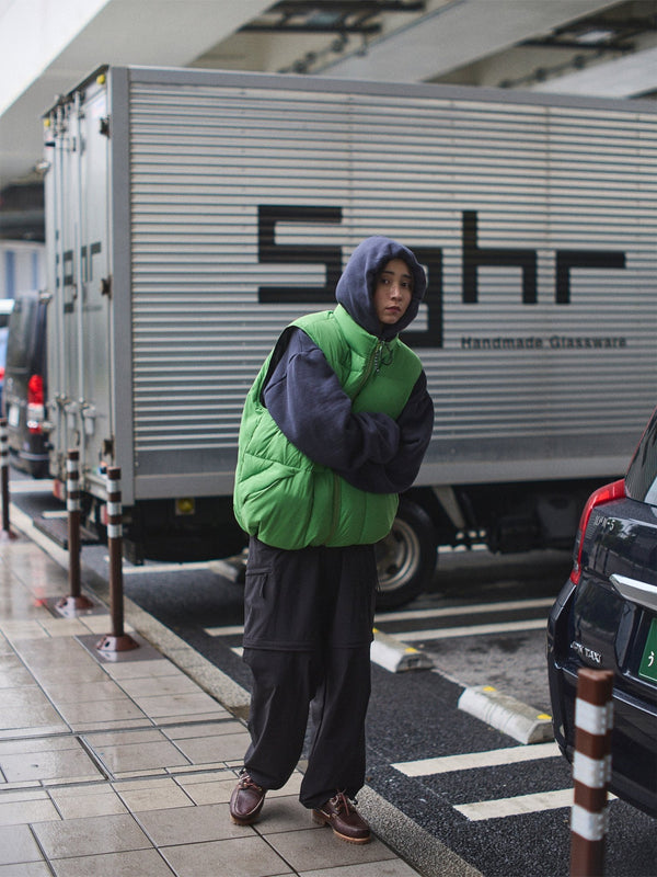 【SEDAN ALL - PURPOSE | セダンオールパーパス】REVERSIBLE DOWN VEST/リバーシブルダウンベスト(SPROTUT×BLACK) - STREAM【SEDAN ALL - PURPOSE | セダンオールパーパス】REVERSIBLE DOWN VEST/リバーシブルダウンベスト(SPROTUT×BLACK)STREAMM