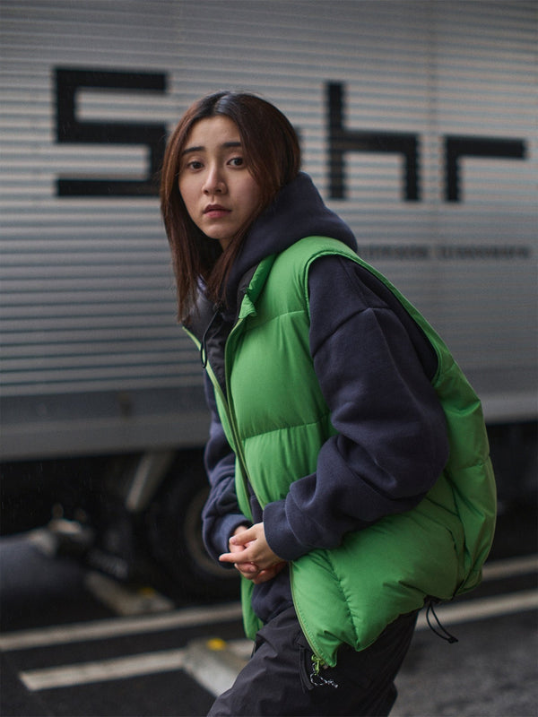 【SEDAN ALL - PURPOSE | セダンオールパーパス】REVERSIBLE DOWN VEST/リバーシブルダウンベスト(SPROTUT×BLACK) - STREAM【SEDAN ALL - PURPOSE | セダンオールパーパス】REVERSIBLE DOWN VEST/リバーシブルダウンベスト(SPROTUT×BLACK)STREAMM