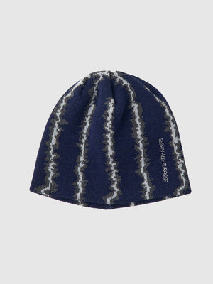 【SEDAN ALL - PURPOSE | セダンオールパーパス】THUNDER BEANIE/サンダービーニー(MID NIGTH THUNDER) - STREAM【SEDAN ALL - PURPOSE | セダンオールパーパス】THUNDER BEANIE/サンダービーニー(MID NIGTH THUNDER)STREAMONE SIZE