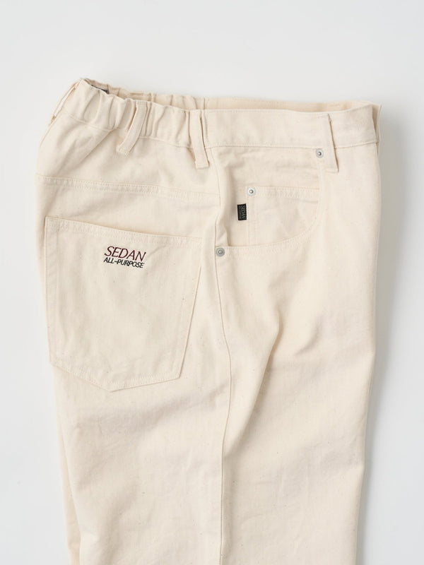 【SEDAN ALL - PURPOSE|セダンオールパーパス】CLASSIC FIT 5P PANTS/クラシックフィット5Pパンツ(IVORY) - STREAM【SEDAN ALL - PURPOSE|セダンオールパーパス】CLASSIC FIT 5P PANTS/クラシックフィット5Pパンツ(IVORY)STREAMM