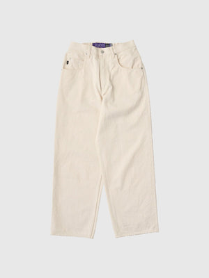 【SEDAN ALL - PURPOSE|セダンオールパーパス】CLASSIC FIT 5P PANTS/クラシックフィット5Pパンツ(IVORY) - STREAM【SEDAN ALL - PURPOSE|セダンオールパーパス】CLASSIC FIT 5P PANTS/クラシックフィット5Pパンツ(IVORY)STREAMM