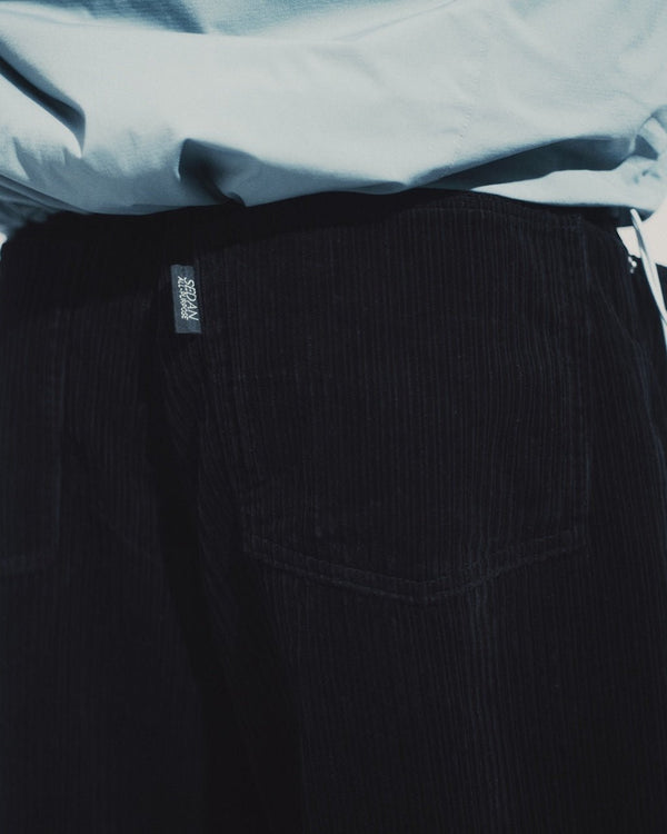 【SEDAN ALL-PURPOSE|セダンオールパーパス】CORDUROY BAGGY JEANS/コーデュロイバギージーンズ(BROWN , BLACK) 正規取扱店舗 公式オンライン通販 島根 松江 26FW 太畝コーデュロイ ワイド
