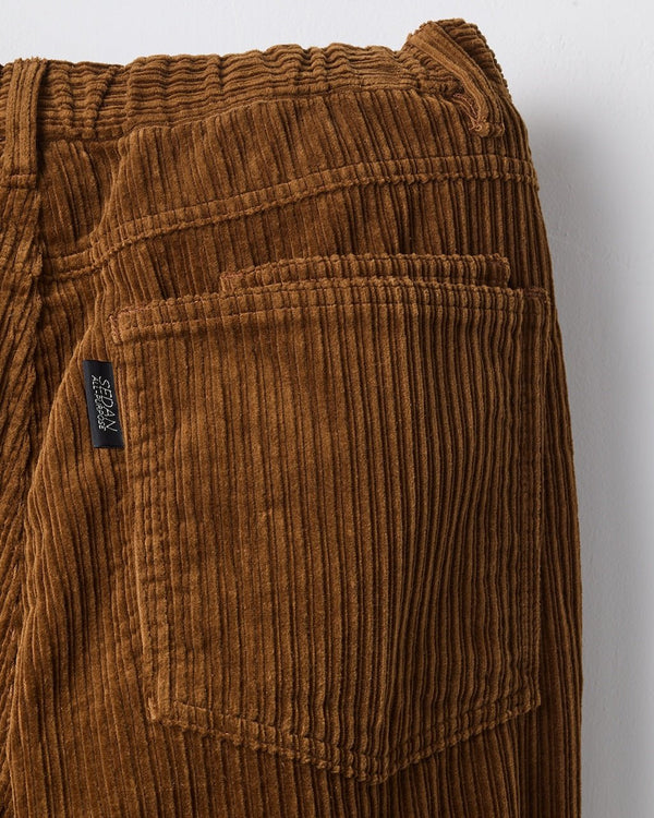 【SEDAN ALL-PURPOSE|セダンオールパーパス】CORDUROY BAGGY JEANS/コーデュロイバギージーンズ(BROWN , BLACK) 正規取扱店舗 公式オンライン通販 島根 松江 26FW 太畝コーデュロイ ワイド