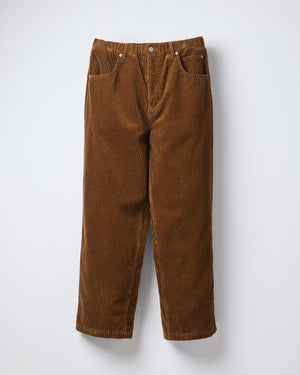 【SEDAN ALL-PURPOSE|セダンオールパーパス】CORDUROY BAGGY JEANS/コーデュロイバギージーンズ(BROWN , BLACK) 正規取扱店舗 公式オンライン通販 島根 松江 26FW 太畝コーデュロイ ワイド