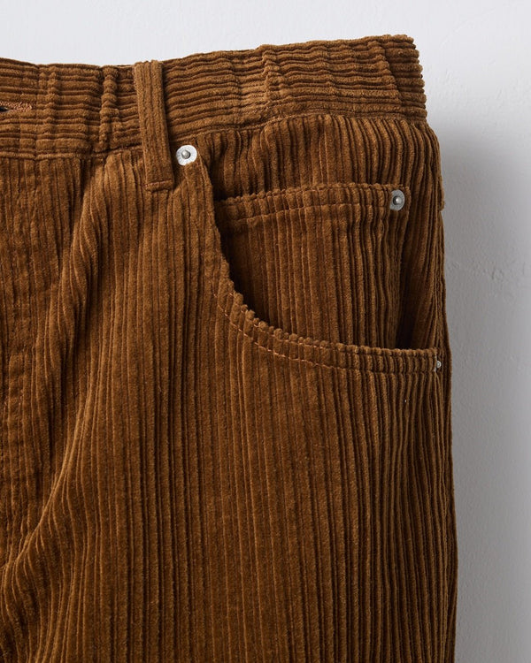 【SEDAN ALL-PURPOSE|セダンオールパーパス】CORDUROY BAGGY JEANS/コーデュロイバギージーンズ(BROWN , BLACK) 正規取扱店舗 公式オンライン通販 島根 松江 26FW 太畝コーデュロイ ワイド