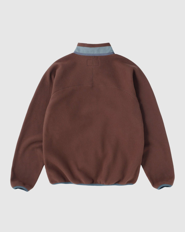 【SEDAN ALL - PURPOSE|セダンオールパーパス】FLEECE FULL ZIP JACKET/フリースフルジップジャケット(HUNTER GREEN , BROWN) - STREAM【SEDAN ALL - PURPOSE|セダンオールパーパス】FLEECE FULL ZIP JACKET/フリースフルジップジャケット(HUNTER GREEN , BROWN)STREAMBROWNM