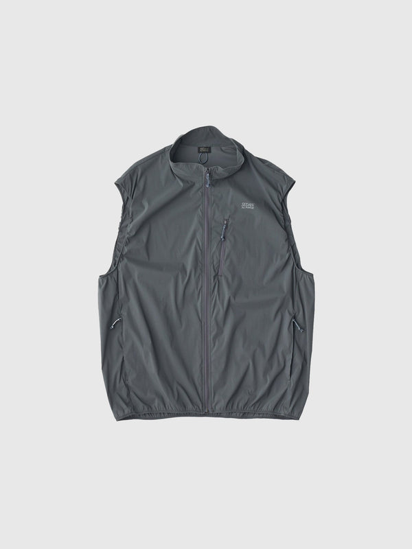 【SEDAN ALL - PURPOSE|セダンオールパーパス】RIPSTOP LIGHT VEST/リップストップライトベスト(WOLF GREY) - STREAM【SEDAN ALL - PURPOSE|セダンオールパーパス】RIPSTOP LIGHT VEST/リップストップライトベスト(WOLF GREY)STREAMM
