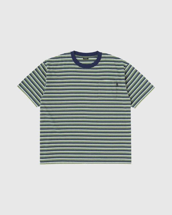 【SEDAN ALL - PURPOSE|セダンオールパーパス】STRIPED S/S TEE/ストライプ SS Tシャツ(OLIVE x NAVY) - STREAM【SEDAN ALL - PURPOSE|セダンオールパーパス】STRIPED S/S TEE/ストライプ SS Tシャツ(OLIVE x NAVY)STREAMOLIVE x NAVYL