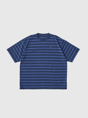 【SEDAN ALL - PURPOSE|セダンオールパーパス】STRIPED S/S TEE/ストライプS/Sティー(NAVY×BLUE,OLIVE×KHAKI) - STREAM【SEDAN ALL - PURPOSE|セダンオールパーパス】STRIPED S/S TEE/ストライプS/Sティー(NAVY×BLUE,OLIVE×KHAKI)STREAMNAVY BLUEM
