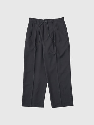 【SEDAN ALL - PURPOSE|セダンオールパーパス】VENTILATION WIDE SLACKS/ベチレーションワイドスラックス(BLACK) - STREAM【SEDAN ALL - PURPOSE|セダンオールパーパス】VENTILATION WIDE SLACKS/ベチレーションワイドスラックス(BLACK)STREAMM