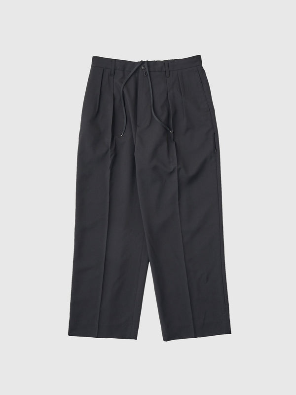 【SEDAN ALL - PURPOSE|セダンオールパーパス】VENTILATION WIDE SLACKS/ベチレーションワイドスラックス(BLACK) - STREAM【SEDAN ALL - PURPOSE|セダンオールパーパス】VENTILATION WIDE SLACKS/ベチレーションワイドスラックス(BLACK)STREAMM