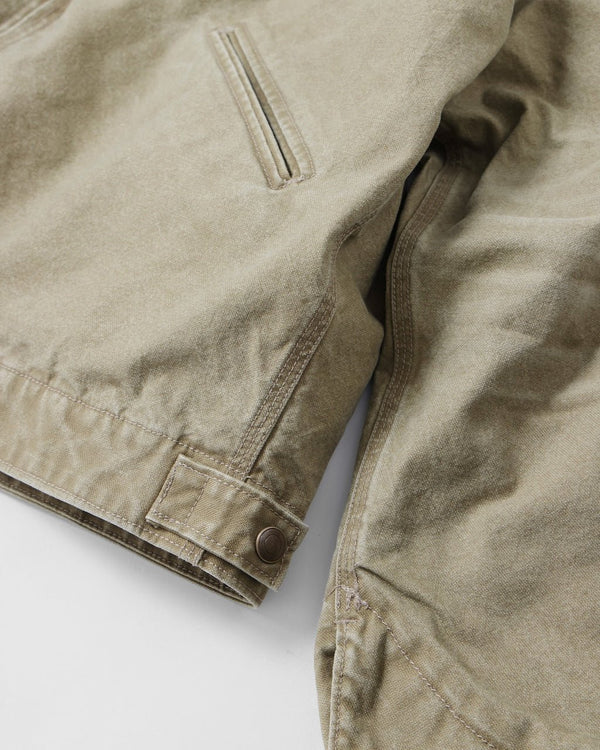 【SEDAN ALL - PURPOSE|セダンオールパーパス】VINTAGE WASHED COTTON DUCK JACKET/ヴィンテージウォッシュドコットンダックジャケット(KHAKI , CHARCOAL) - STREAM【SEDAN ALL - PURPOSE|セダンオールパーパス】VINTAGE WASHED COTTON DUCK JACKET/ヴィンテージウォッシュドコットンダックジャケット(KHAKI , CHARCOAL)STREAMCHARCOALM