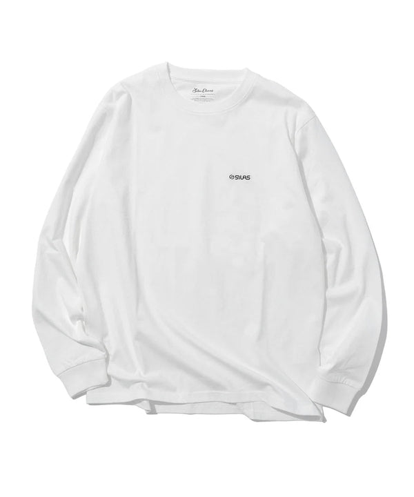 【SILAS|サイラス】CLASSIC L/S TEE/クラシック L/S TEE(WHITE) - STREAM【SILAS|サイラス】CLASSIC L/S TEE/クラシック L/S TEE(WHITE)STREAMM