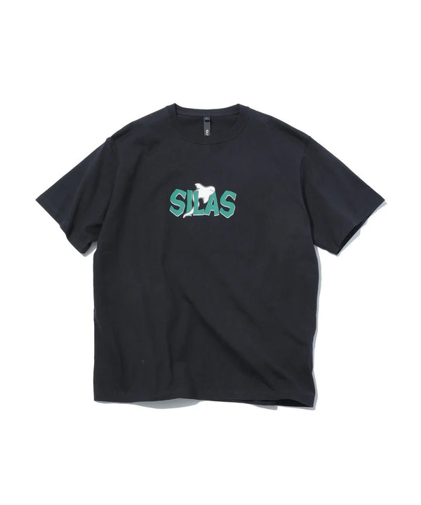 【SILAS|サイラス】GHOST LOGO TEE/ゴーストロゴTシャツ(BLACK) - STREAM【SILAS|サイラス】GHOST LOGO TEE/ゴーストロゴTシャツ(BLACK)STREAMM