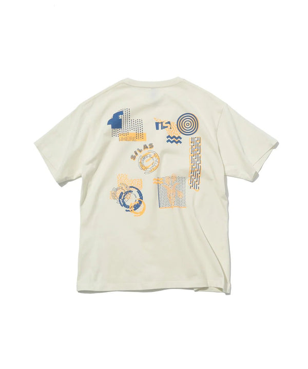【SILAS|サイラス】NEW WAVE S/S TEE/ニューウェイヴS/Sティー(WHITE/OFF WHITE) - STREAM【SILAS|サイラス】NEW WAVE S/S TEE/ニューウェイヴS/Sティー(WHITE/OFF WHITE)STREAMOFF WHITEM